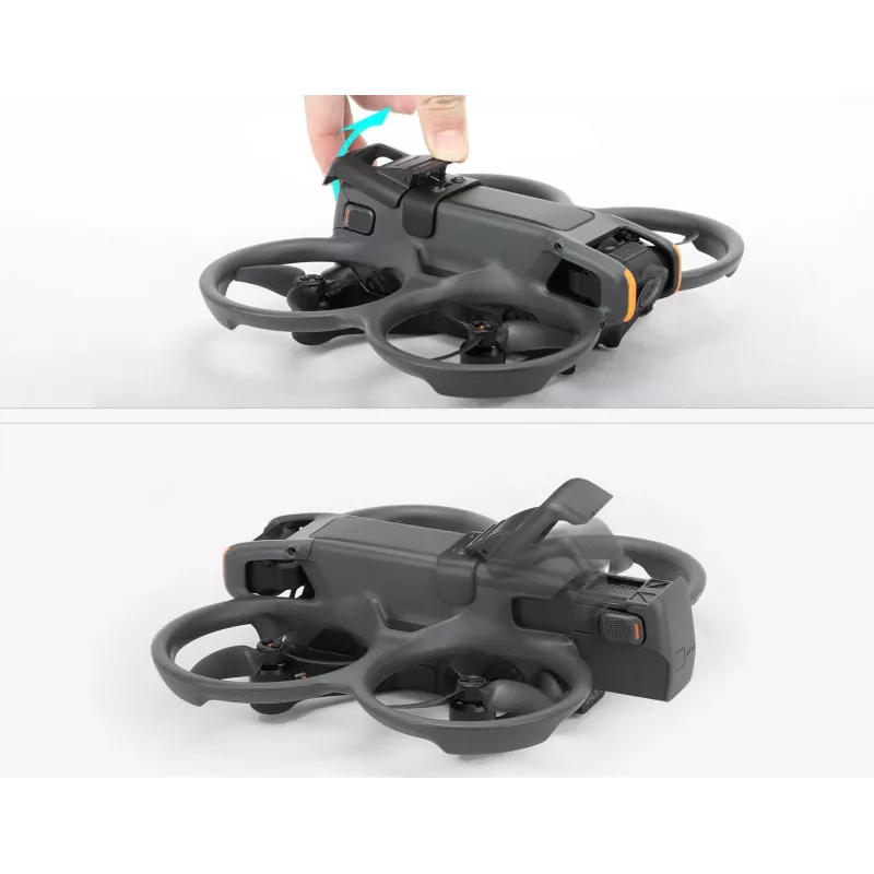 SUNNYLIFE Akku-Schutzhülle für DJI Avata 2 - Schwarz