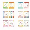 LOVEINSTANT Set mit 12 Aufkleberrahmen für Fuji Instax Square Link SQ1 SQ6 SQ20 SQ40 SQ10
