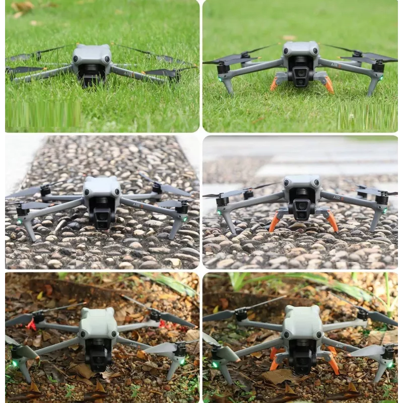 SUNNYLIFE Fahrwerksverlängerungsbeine für DJI Air 3 / Air 3S Drohne - Grau