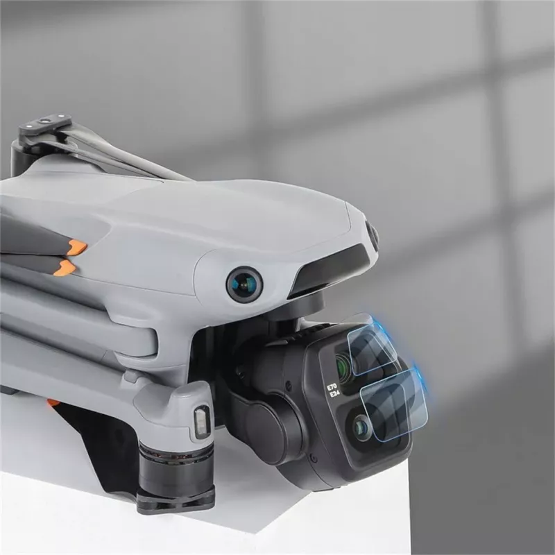 SUNNYLIFE 4x Tempered Glass Lens Protector für DJI Air 3 / Air 3S Drohne