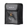 SUNNYLIFE Feuerfeste Batterie-Aufbewahrungstasche für DJI Mavic 4 Pro, für 2 Akkus, Schwarz