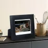 LOVEINSTANT Standbilderrahmen für Polaroid 600 Fujifilm Instax Wide 300 400 / Schwarz