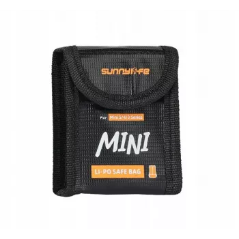SUNNYLIFE Feuerfeste Batterie-Sicherheitstasche für DJI Mini 5/4/3 Pro/3, Lito 1, Lito X1 - 1x Akku