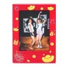 LOVEINSTANT 4x Magnetischer Bilderrahmen für Instax Mini, Rot/Gold