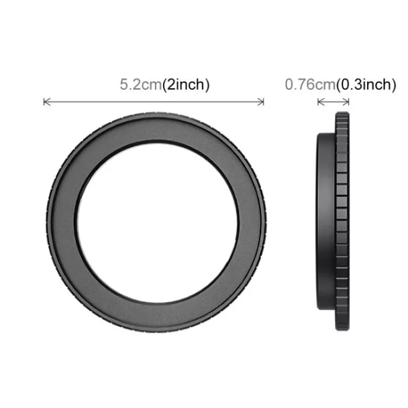 PULUZ 49mm Filter-Adapterhalterung für DJI Osmo Action 6