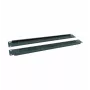 RACKTEL RL-ZASZP 1U Bürsten-Kabeleinführungs-Panel für 19-Zoll-Rack, Schwarz