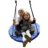 LEAN SPORT Gartenschaukel Storchennest für Kinder Blau 80 cm