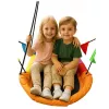 LEAN SPORT Gartenschaukel Storchennest Rechteckig Bunt 167 x 75 cm