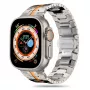 TECH-PROTECT STAINLESS LINE Apple Watch Armband 44/45/46/49 mm Titanium/Orange