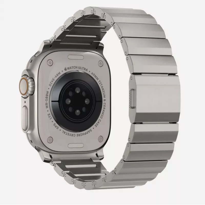 TECH-PROTECT Steelband Apple Watch 4 / 5 / 6 / 7 / 8 / 9 / SE / Ultra 1 / 2 (42 / 44 / 45 / 49 mm) Titanium