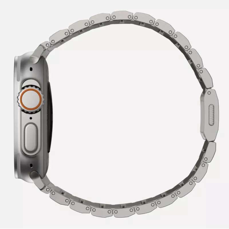 TECH-PROTECT Steelband Apple Watch 4 / 5 / 6 / 7 / 8 / 9 / SE / Ultra 1 / 2 (42 / 44 / 45 / 49 mm) Titanium