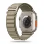 TECH-PROTECT NYLON PRO Apple Watch 6 / 7 / 8 / 9 / 10 / SE / Ultra 1 / 2 (44 / 45 / 46 / 49 mm) Titanium/Olive