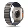 TECH-PROTECT Nylon Pro Apple Watch Armband für Series 6/7/8/9/10/SE/Ultra 1/2 (44/45/46/49 mm) Navy/Grau