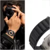 TECH-PROTECT Nylon Pro Apple Watch Armband für Series 6/7/8/9/10/SE/Ultra 1/2 (44/45/46/49 mm) Navy/Grau