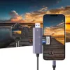 TECH-PROTECT ULTRABOOST Kartenleser SD & Micro SD Lightning & USB Grau