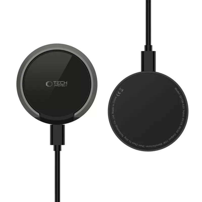 Tech-Protect QI15W-A33 MagSafe Wireless Charger 15W Schwarz