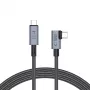 TECH-PROTECT ULTRABOOST MAX “L” USB 4.0 8K 40Gbps USB-C Kabel PD 240W 150cm Grau