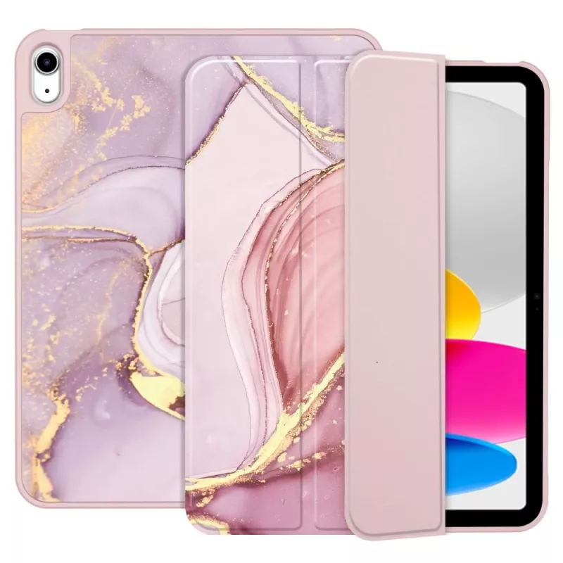 Tech-Protect SC Pen Case für iPad 10.9 (10th Gen, 2022) / iPad 11 (2025), Marble