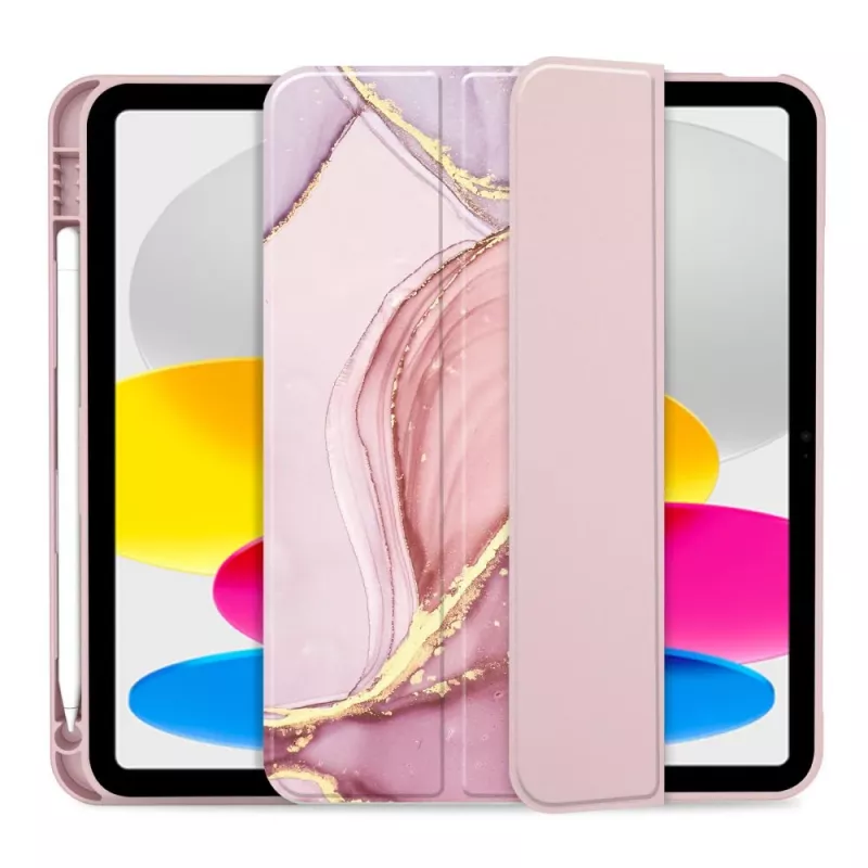 Tech-Protect SC Pen Case für iPad 10.9 (10th Gen, 2022) / iPad 11 (2025), Marble