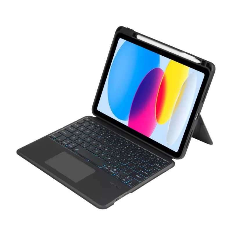 Tech-Protect SCMAG Pen + Keyboard für iPad 10,9 inch 10. Generation 2022 / 11 inch 2025, Schwarz