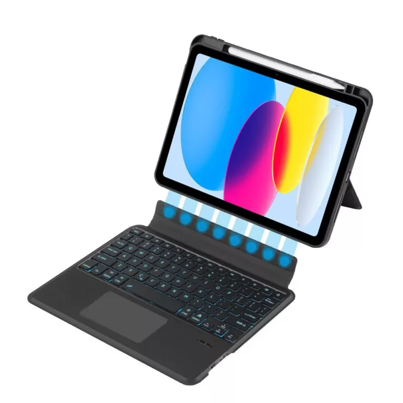 Tech-Protect SCMAG Pen + Keyboard für iPad 10,9 inch 10. Generation 2022 / 11 inch 2025, Schwarz