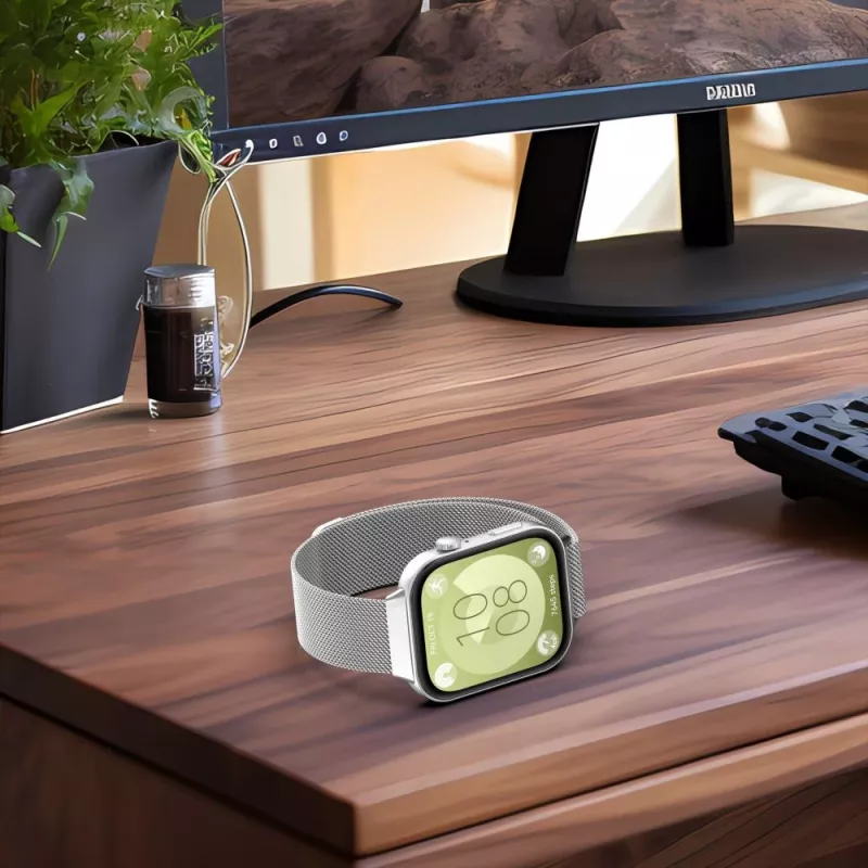 TECH-PROTECT Milanese Loop Band für Huawei Watch Fit 3 - Schwarz