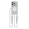 Tech-Protect Magnecklace MagSafe Phone Lanyard for iPhone 16 Pro Max Grey