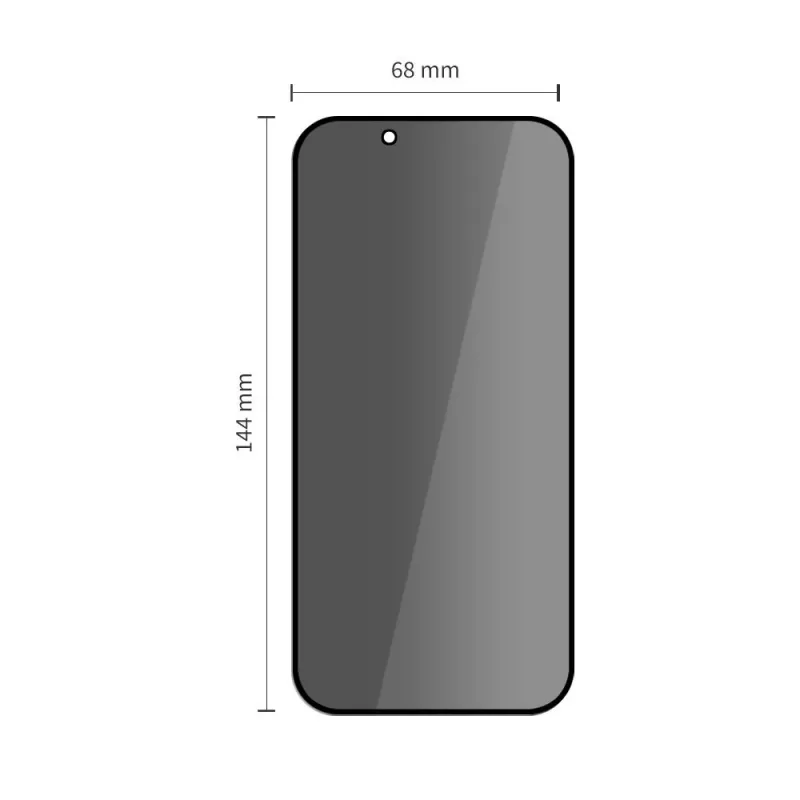 TECH-PROTECT Quick Set SPY+ Privacy Tempered Glass Screen Protector 2-Pack für iPhone 13 / 13 Pro / 14 / 16E / 17E