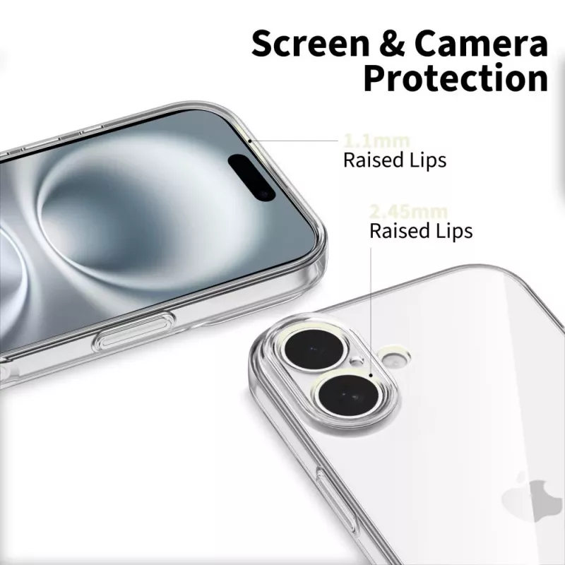 Tech-Protect Flexair iPhone 17 Clear Back Cover