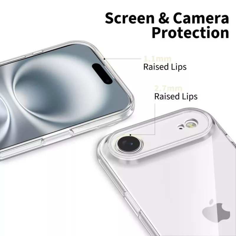Tech-Protect Flexair iPhone 17 Air Clear Protective Case