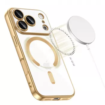 Tech-Protect MagFlex MagSafe Case für Apple iPhone 17 Pro, Shiny Gold