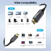 TECH-PROTECT UltraBoost USB-C auf HDMI 2.0 Kabel 4K 60Hz 180cm Schwarz