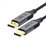 TECH-PROTECT ULTRABOOST DisplayPort auf DisplayPort Kabel 1.4 4K 60Hz 200cm Schwarz
