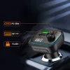 TECH-PROTECT CC07 3-Port Auto-Ladegerät PD 54W + FM-Transmitter Bluetooth Schwarz