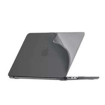 Tech-Protect Smartshell Hard Shell Case für MacBook Air 13 M2-M5 2023-2026, Matt Schwarz