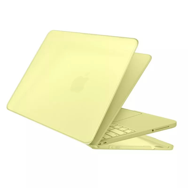 Tech-Protect Sofsthell MacBook Neo 13 2026 Matte Citrus Hardshell Case