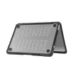 Tech-Protect Velar MacBook Neo 13 2026 Hard Shell Case Black/Matte Clear