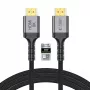 TECH-PROTECT ULTRABOOST KABEL HDMI 2.1 4K 120HZ / 8K 60HZ 200CM SCHWARZ