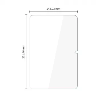 TECH-PROTECT Glass Fit+ Panzerglas-Displayschutzfolie für Xiaomi Redmi Pad 2 9.7 - 2er-Pack Klar