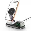 TECH-PROTECT A52 3-in-1 Magnetic MagSafe Wireless Charger 25W Qi2 Black