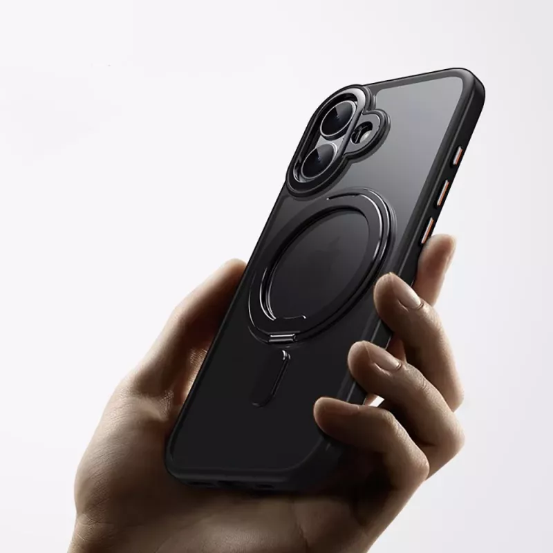TECH-PROTECT MAGRING MagSafe Ringhalter & Ständer für iPhone 17 - Schwarz