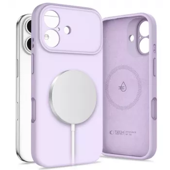 Tech-Protect Silicone MagSafe Case für Apple iPhone 17 - Mauve
