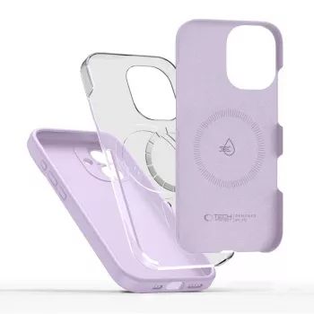 Tech-Protect Silicone MagSafe Case für Apple iPhone 17 - Mauve