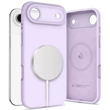 Tech-Protect Silicone MagSafe Case für Apple iPhone 17 Air - Mauve