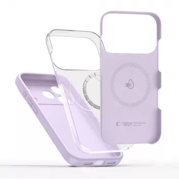 Tech-Protect Silicone MagSafe Case für Apple iPhone 17 Pro Max - Mauve