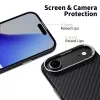 Tech-Protect Ion Carbon MagSafe Case für iPhone 17 Air, Schwarz/Silber
