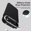 Tech-Protect Ion Carbon MagSafe Case für iPhone 17 Air, Schwarz/Silber