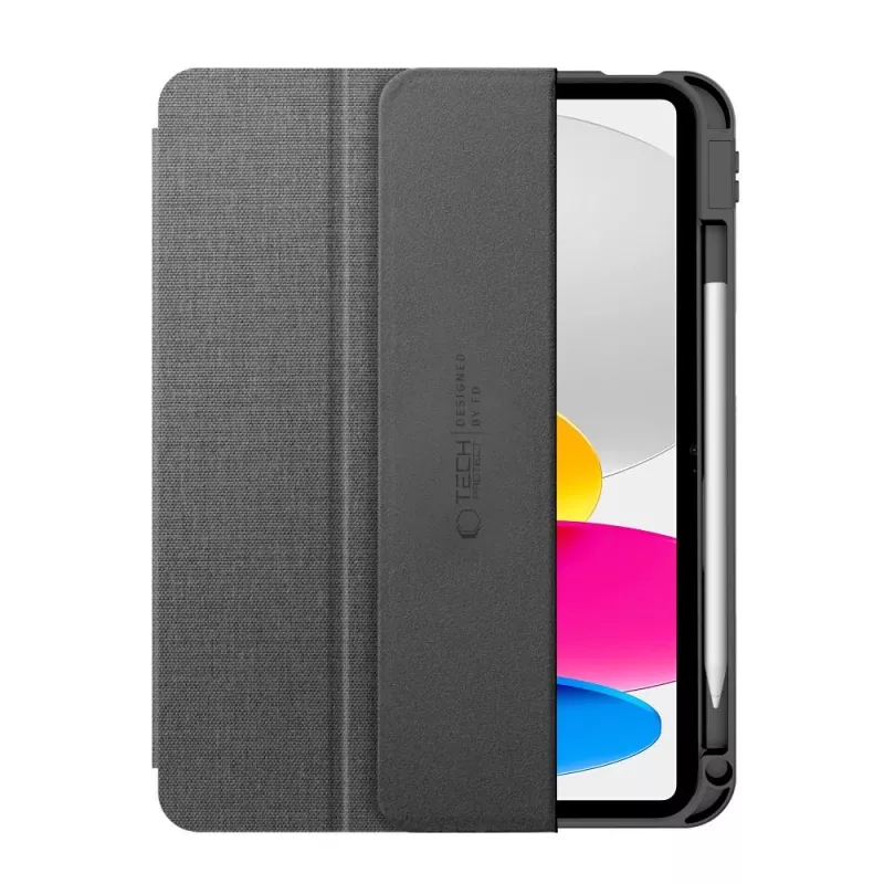 Tech-Protect SC Pen Canvas Case für iPad 10,9 Zoll (10. Generation, 2022) / iPad 11 Zoll (2025) - Grau