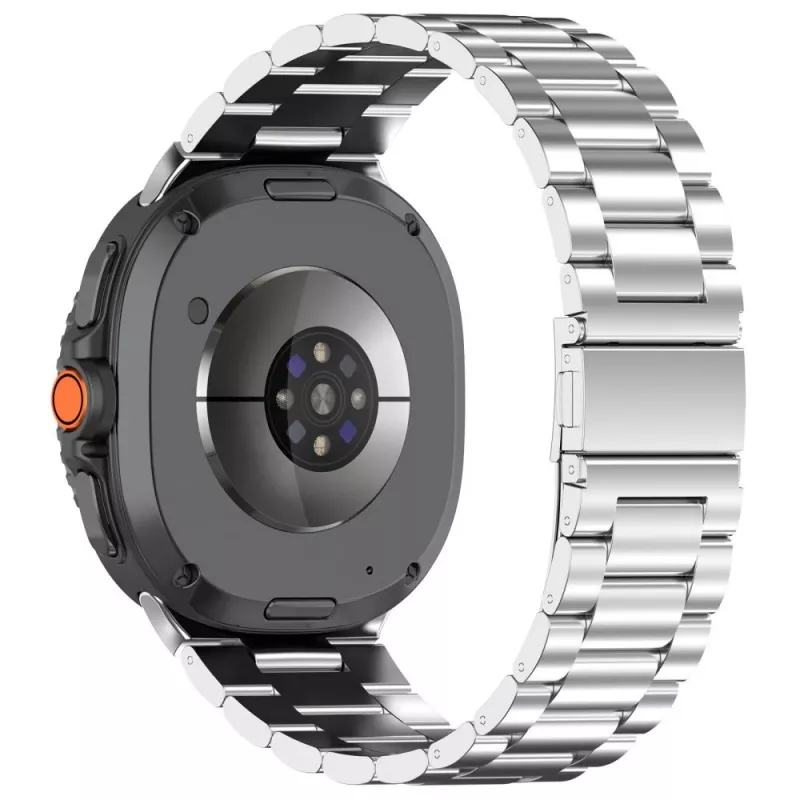 Tech-Protect Edelstahl Armband für Samsung Galaxy Watch 8 / Classic (40/44/46 mm) Silber