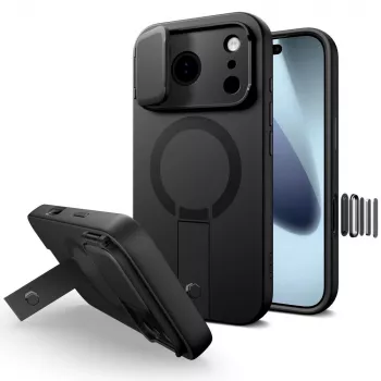 TECH-PROTECT KEVLAR AURA MAGSAFE IPHONE 17 PRO MAX BLACK